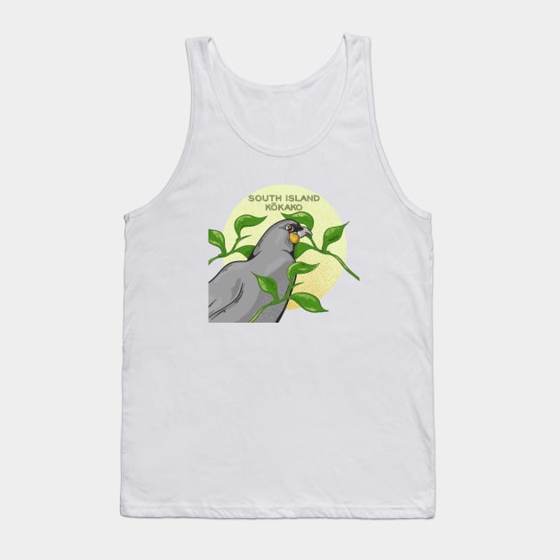 South Island Kokako Tank Top by mailboxdisco